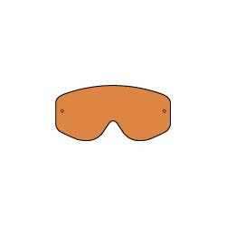 LENS ORANGE RACING GOGGLES