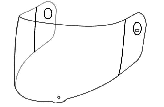 VISOR CLEAR ST 501 VISOR CLEAR ST 501