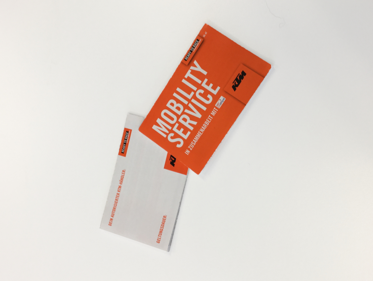 Mobility Service Leporello Folder