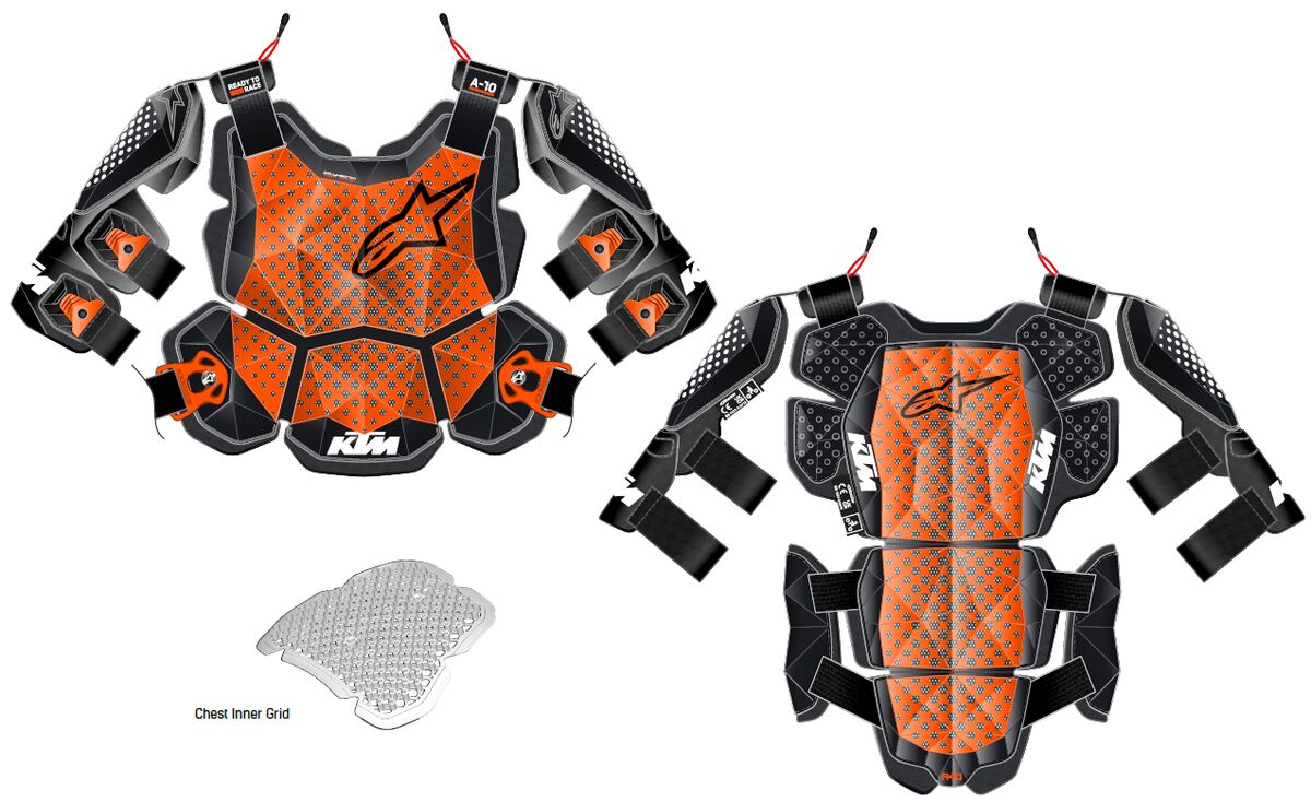 A-10 V2 FULL CHEST PROTECTOR A-10 V2 FULL CHEST PROTECTOR