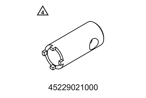 Groove nut wrench