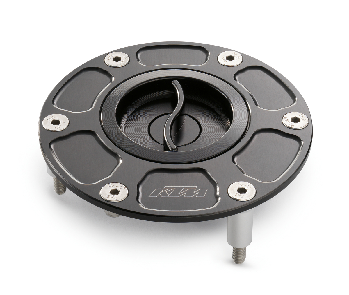 Fuel tank quick lock