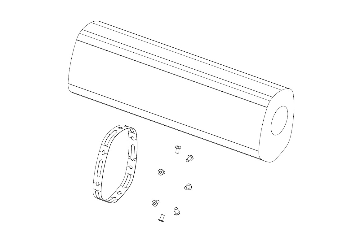 Insulation kit main silencer Insulation kit main silencer