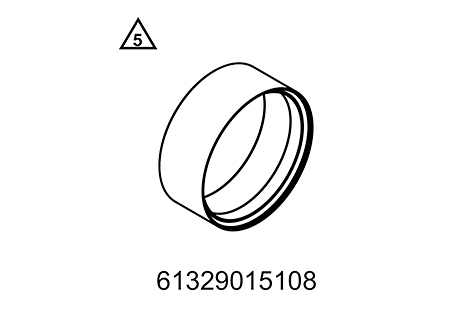 Piston assembly ring