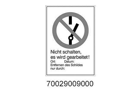 Prohibition sign Prohibition sign