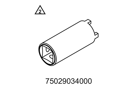 Groove nut wrench