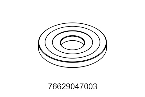 Cover for crankshaft pressing tool