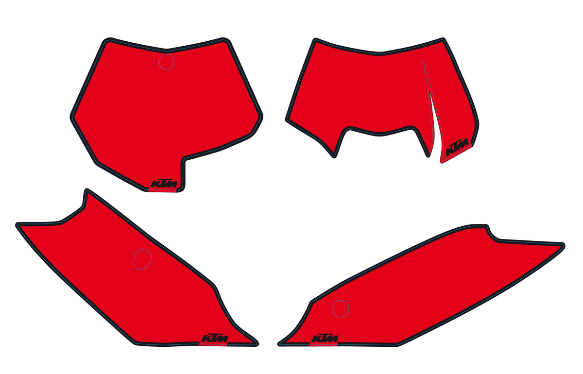 Start number backgrounds Start number backgrounds