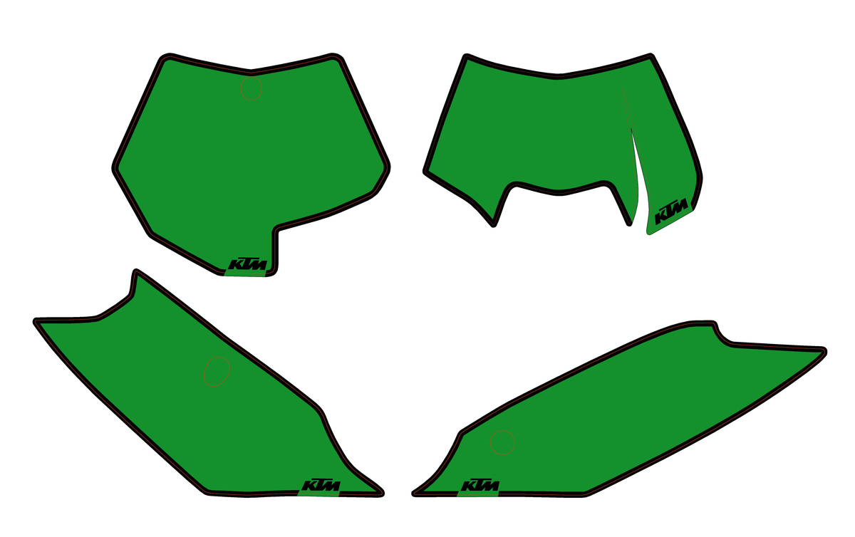 Start number backgrounds Start number backgrounds