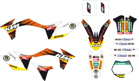 Factory graphics kit Factory graphics kit