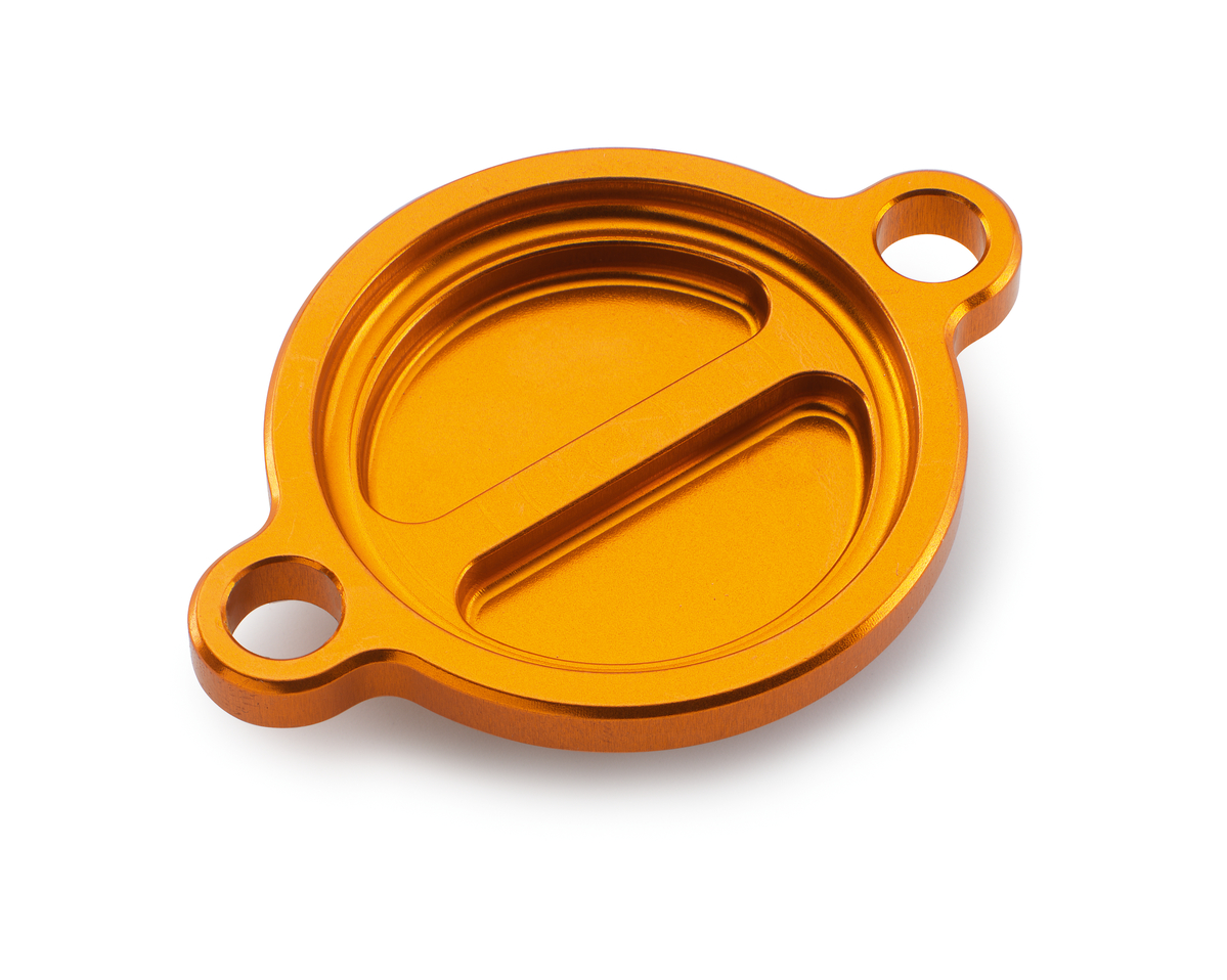 Factory Racing-oil filter cover