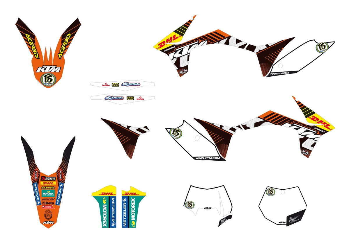Factory graphics kit Factory graphics kit