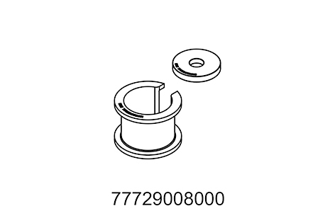 Insert for crankshaft pressing tool Insert for crankshaft pressing tool