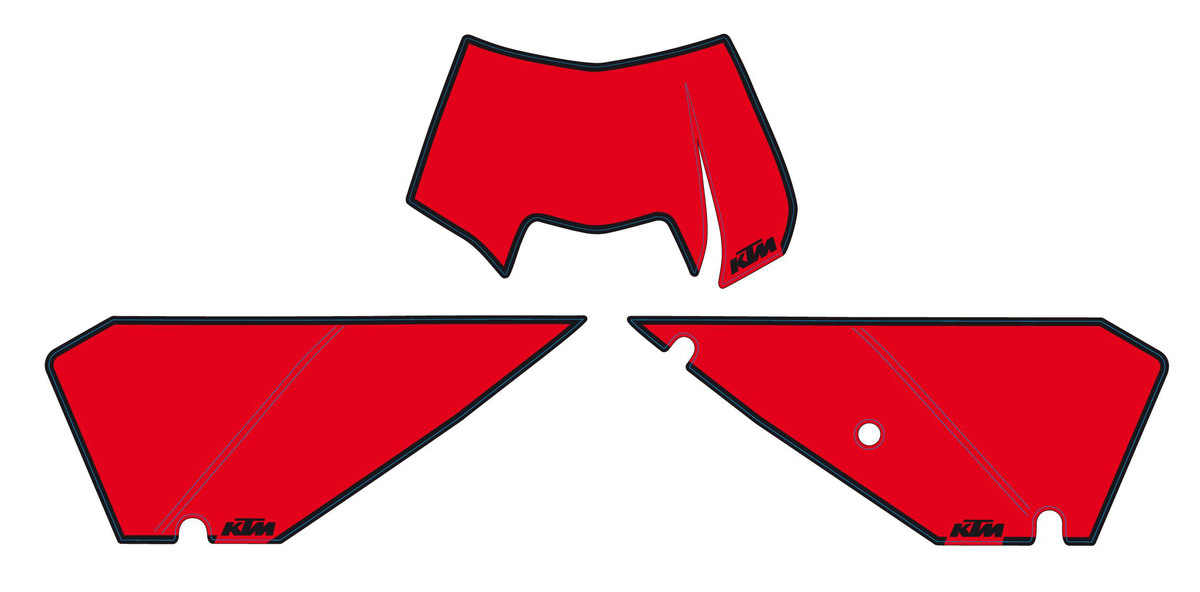 Start number backgrounds