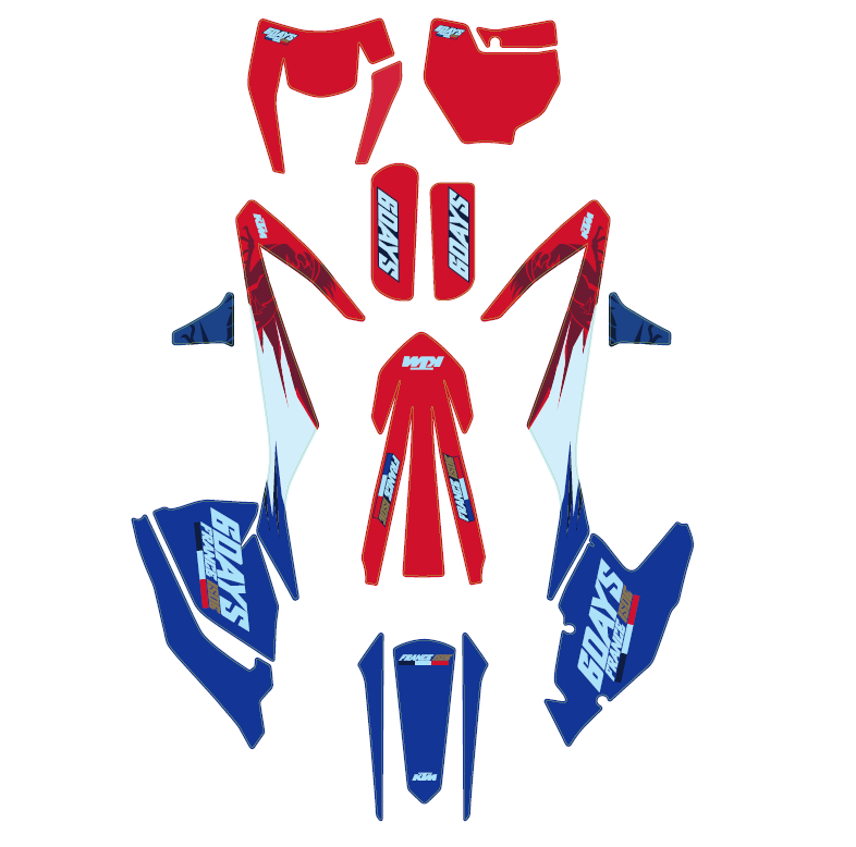 France Six Days graphics kit