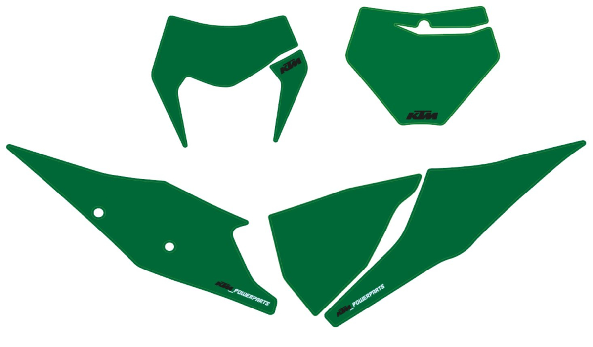 Start number backgrounds