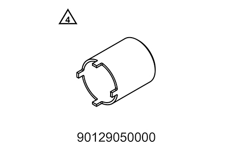 Groove nut wrench