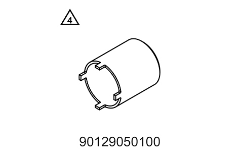 Groove nut wrench