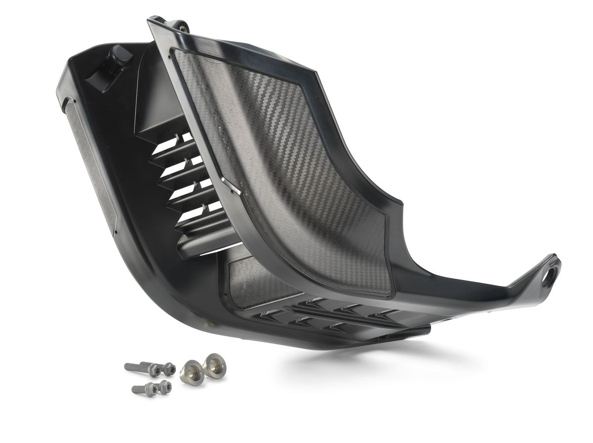 Factory skid plate