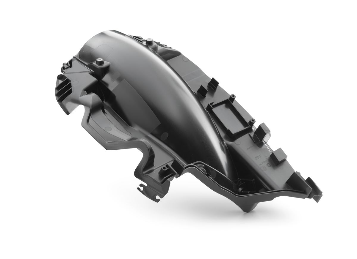 Lower section of the air filter