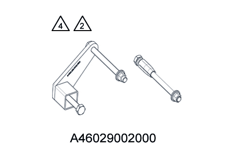 Halter für Montagebock kpl.                    
