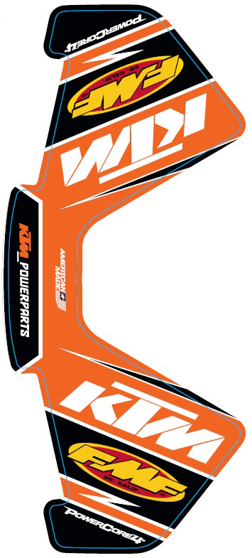 FMF Powercore 4 sticker