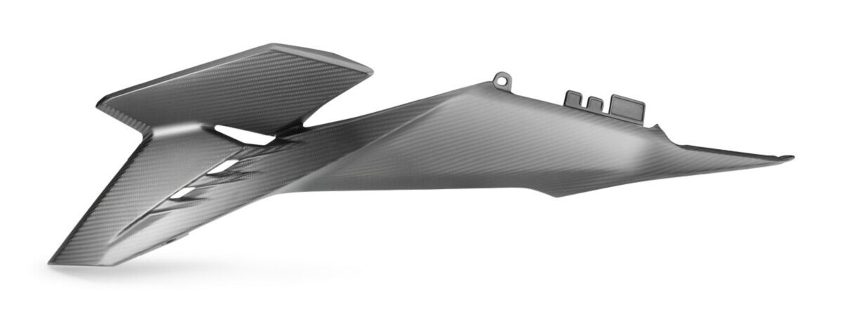 Kraftstofftankspoiler Carbon links Set